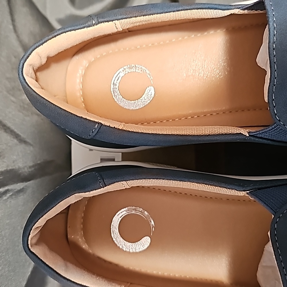 NWOB Women's 9.5 Slip on Shoes Slate Blue Color - Picture 5 of 5